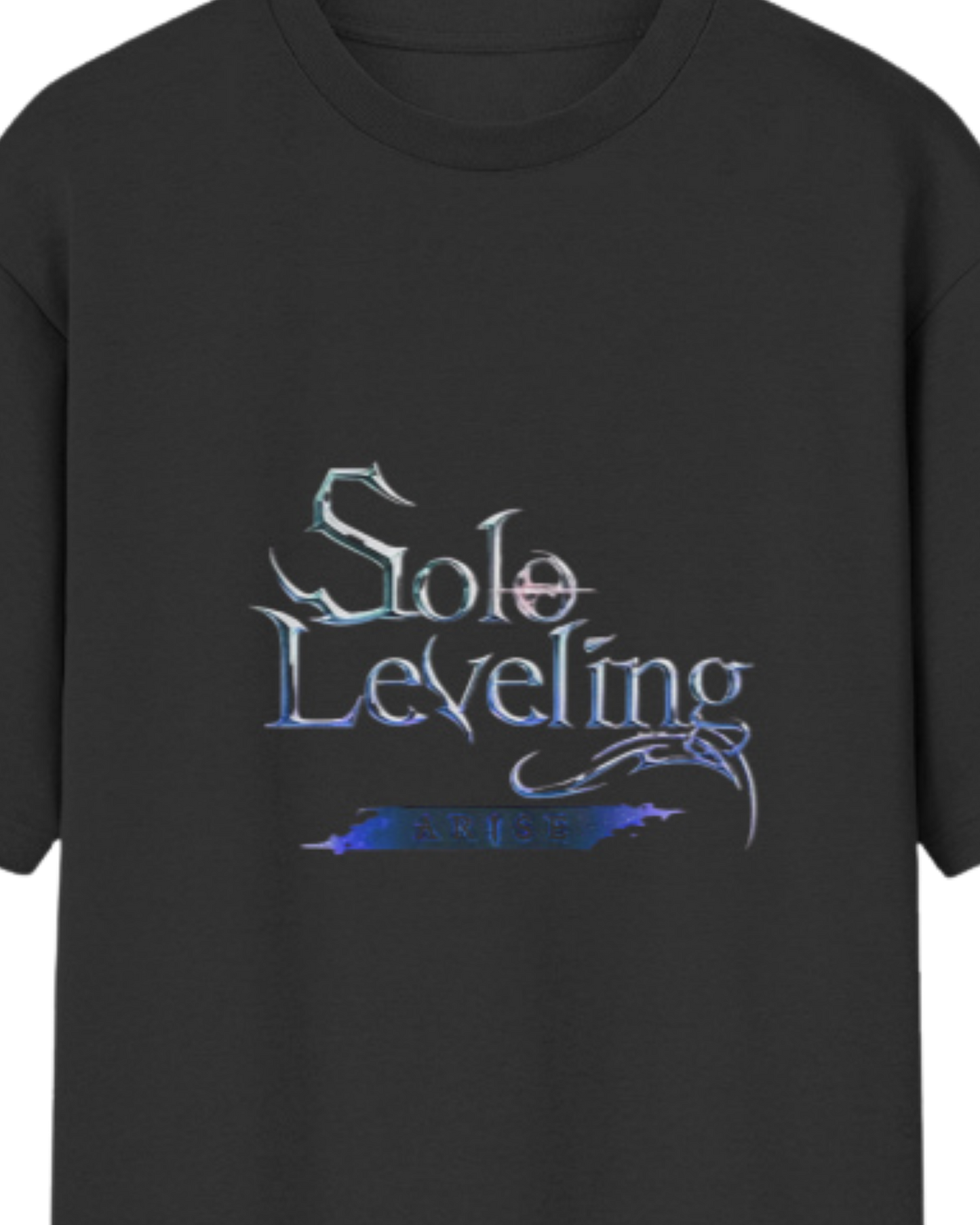 Solo Leveling | Unisex Oversized | T-Shirt | Black