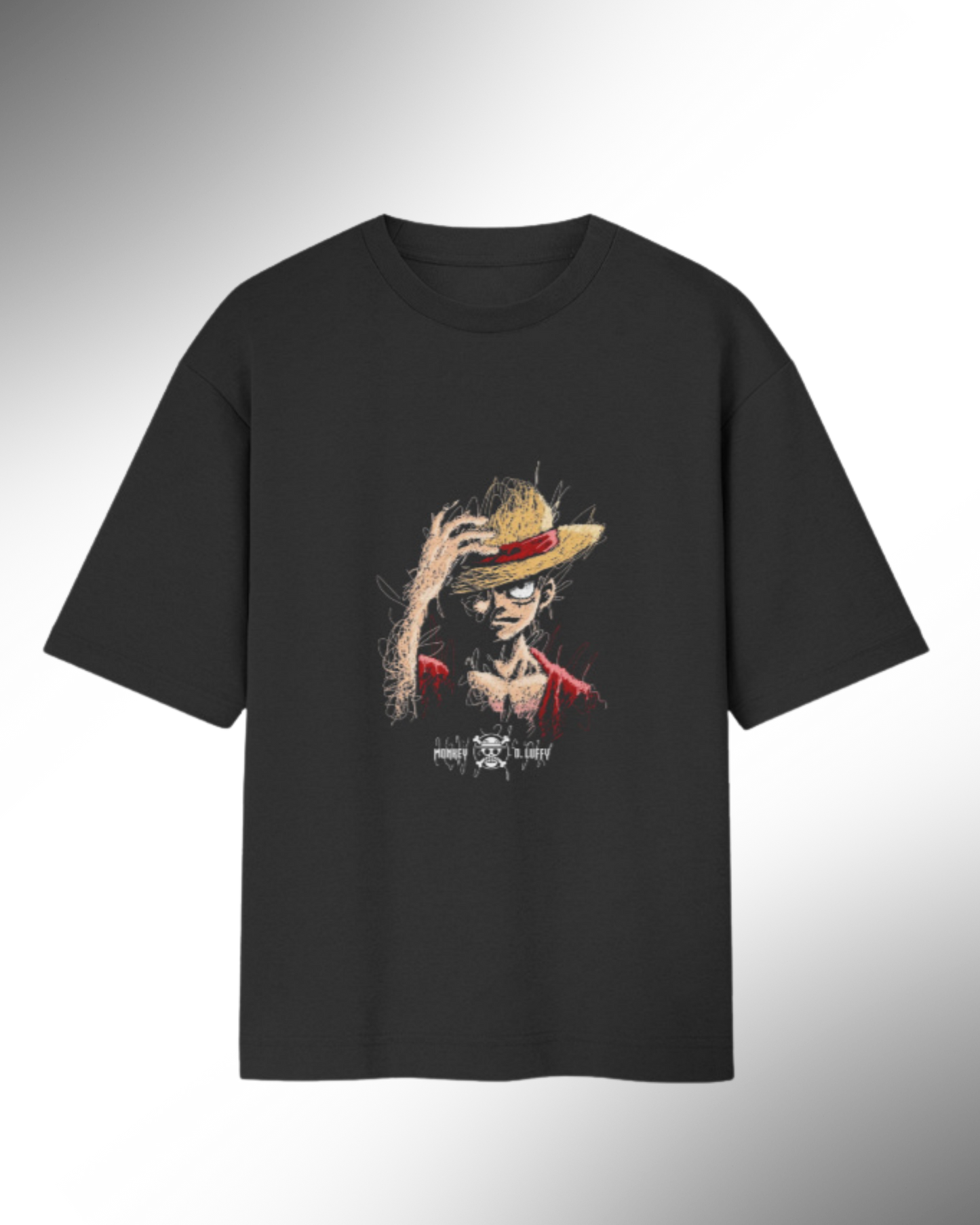 Shadow Pirate | Unisex Oversized T-Shirt | Black  | Zavrix