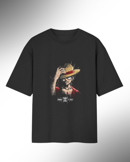 Shadow Pirate | Unisex Oversized T-Shirt | Black  | Zavrix