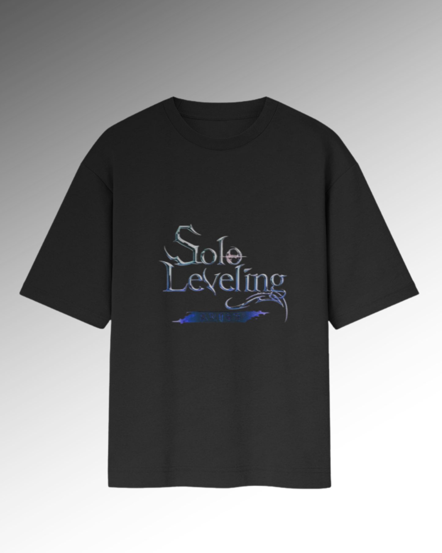Solo Leveling | Unisex Oversized | T-Shirt | Black