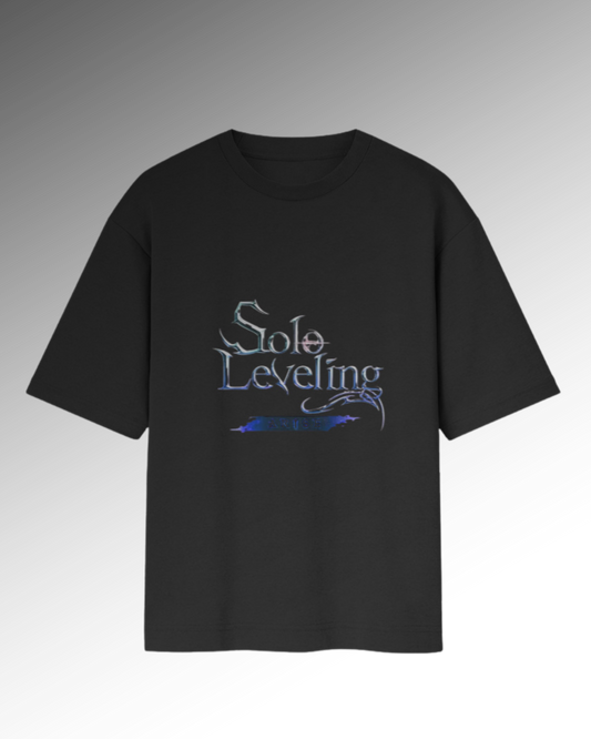 Solo Leveling | Unisex Oversized | T-Shirt | Black