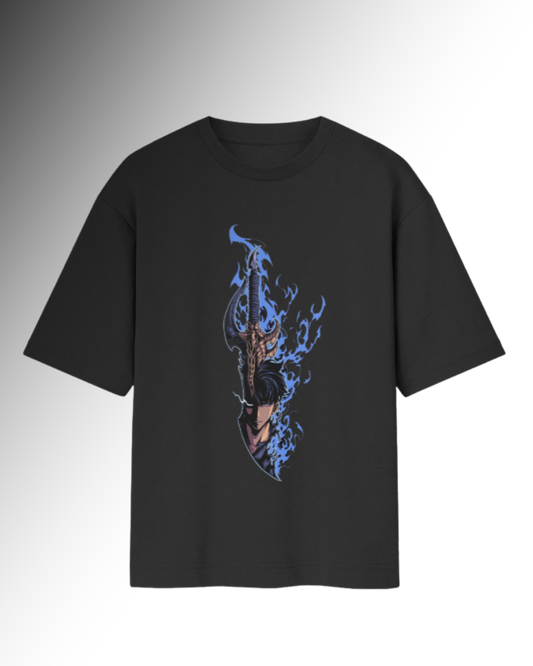 Solo Leveling | Unisex Oversized | T-Shirt | Black