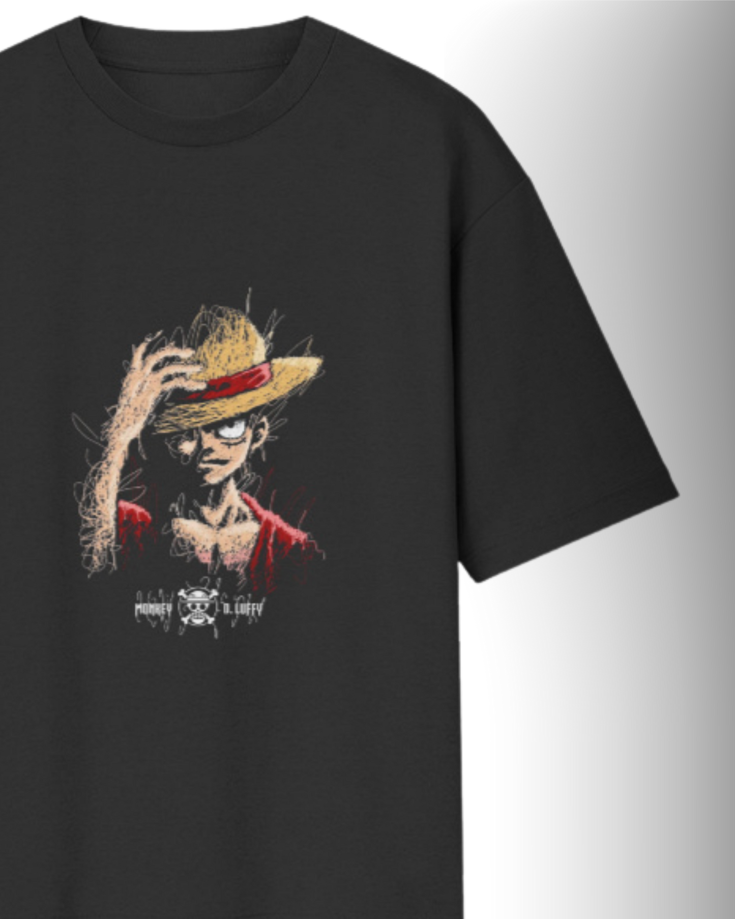 Shadow Pirate | Unisex Oversized T-Shirt | Black  | Zavrix