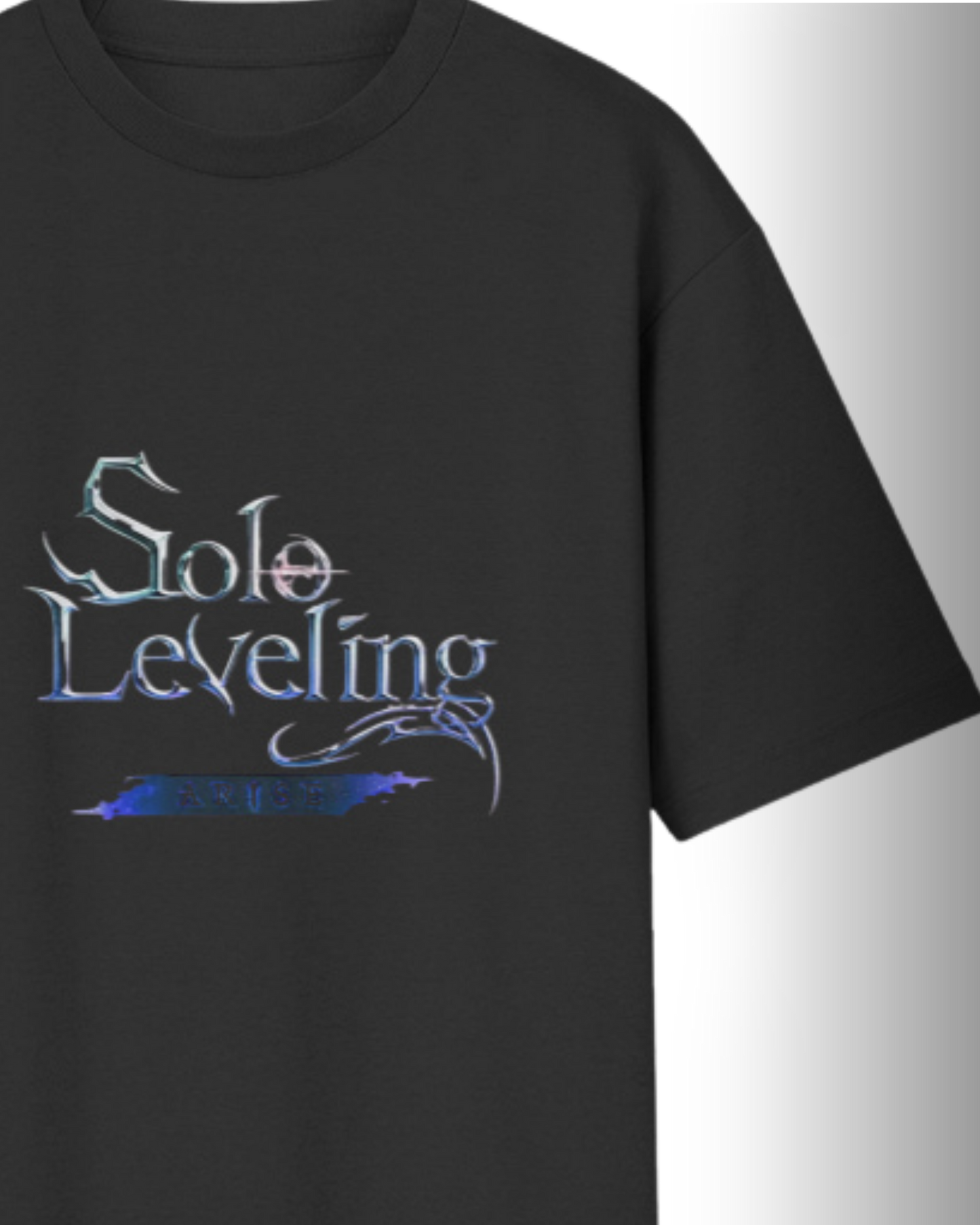 Solo Leveling | Unisex Oversized | T-Shirt | Black