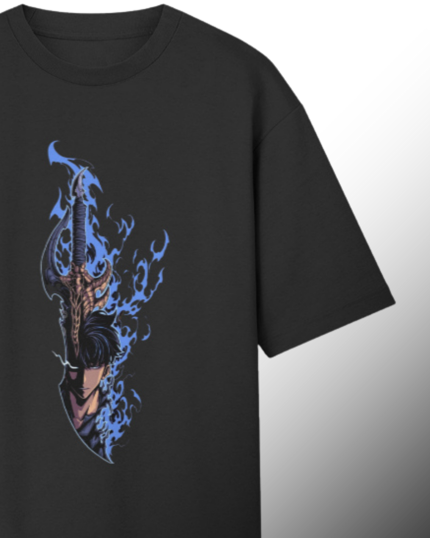 Solo Leveling | Unisex Oversized | T-Shirt | Black