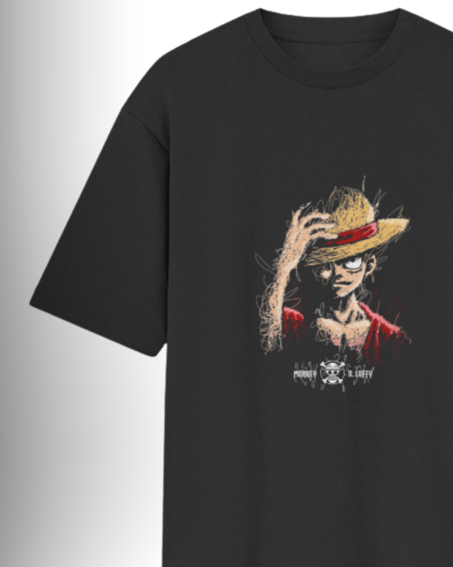 Shadow Pirate | Unisex Oversized T-Shirt | Black  | Zavrix