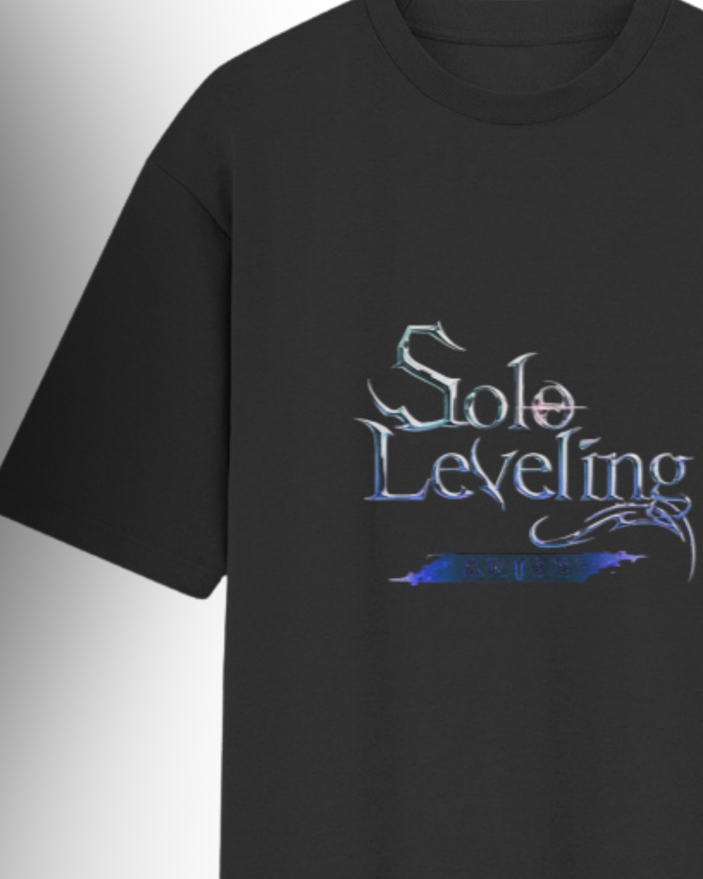 Solo Leveling | Unisex Oversized | T-Shirt | Black