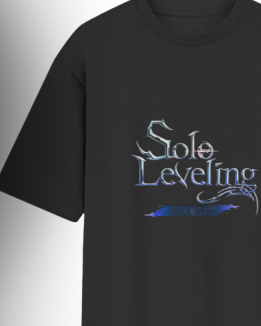 Solo Leveling | Unisex Oversized | T-Shirt | Black