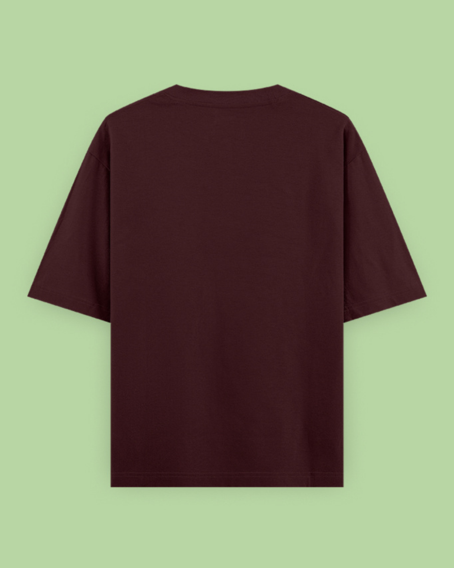 Oversized T-Shirt | Maroon & Purple Graphic Streetwear Tee | Zavrix