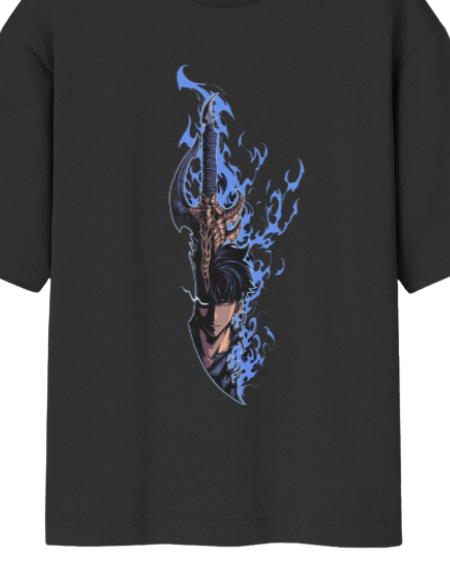 Solo Leveling | Unisex Oversized | T-Shirt | Black