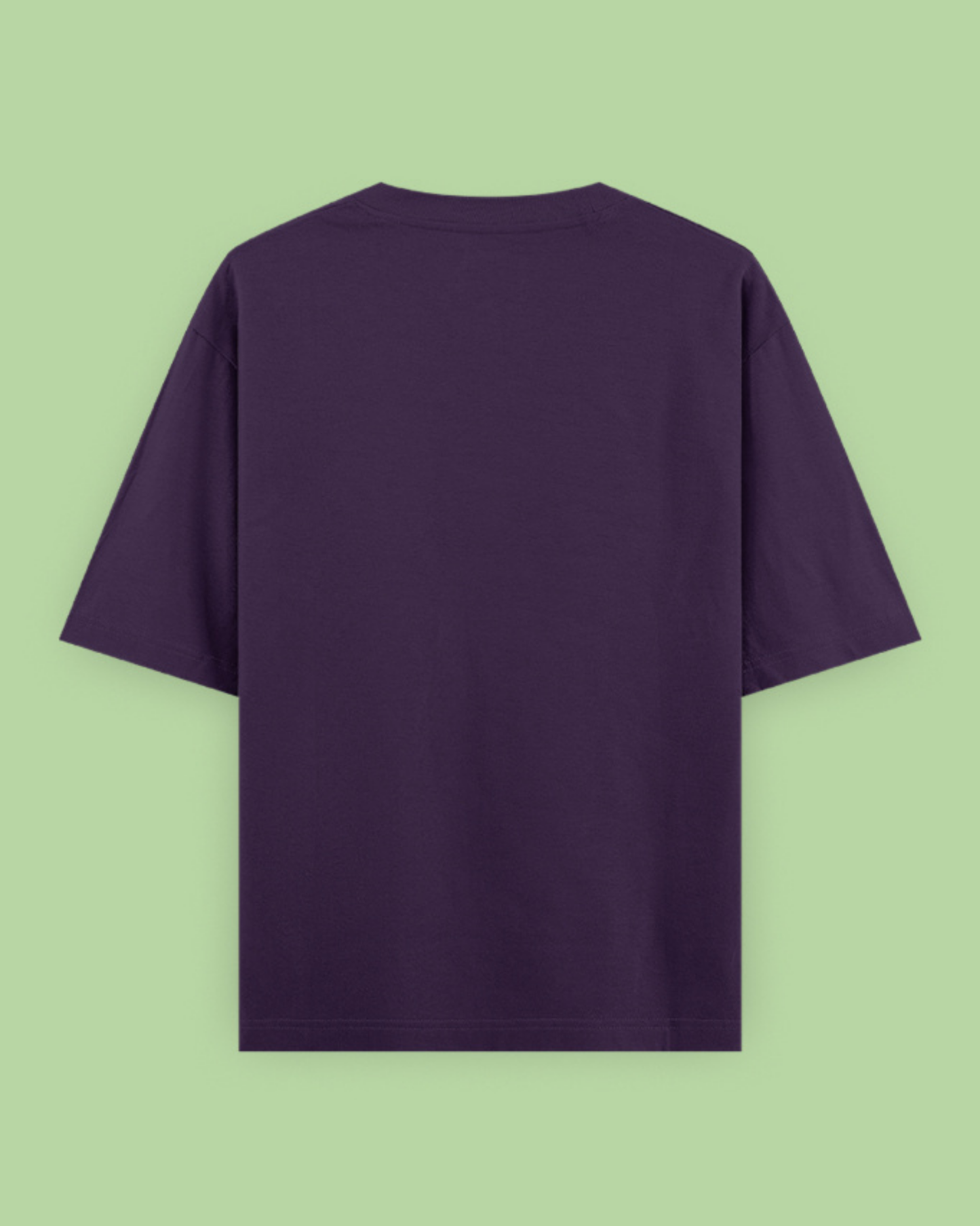 Oversized T-Shirt | Maroon & Purple Graphic Streetwear Tee | Zavrix